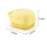 Bathroom  Puppy Big Dog Cat Bath Massage Gloves Brush Soft Safety Silicone Pet Accessories for Dogs Cats Tools Mascotas Products