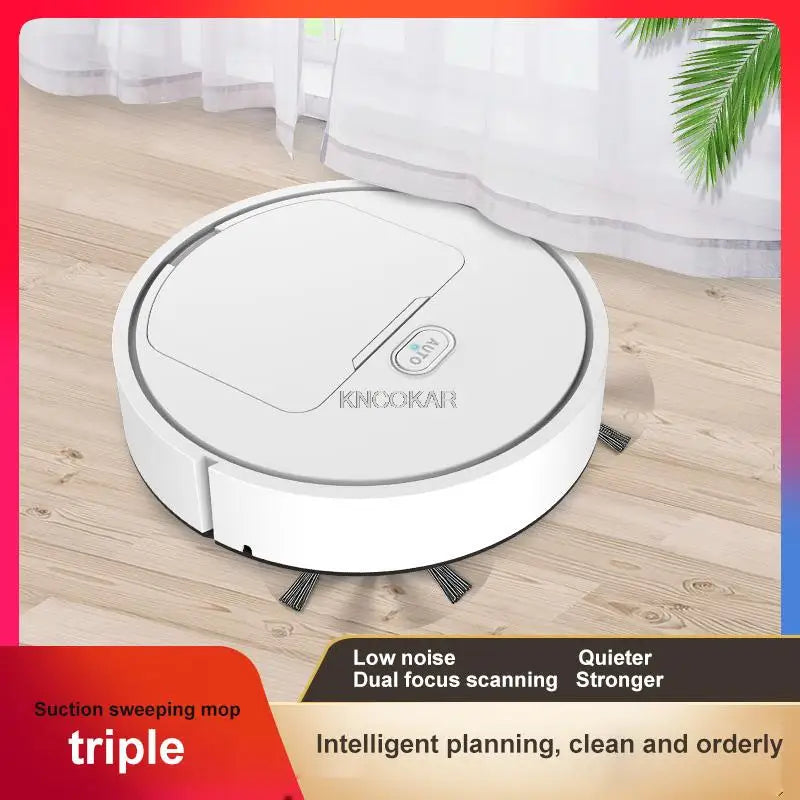 Robot Vacuum Cleaner 3-In-1 Auto Rechargeable Smart Sweeping Robot Dry Wet Sweeping Vacuum Cleaner Smart Floor Cleaner