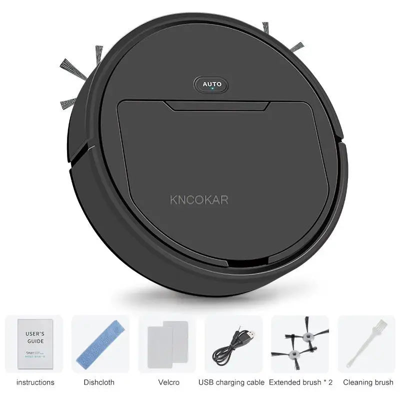 Robot Vacuum Cleaner 3-In-1 Auto Rechargeable Smart Sweeping Robot Dry Wet Sweeping Vacuum Cleaner Smart Floor Cleaner