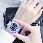 led Flash Luminous Watch Personality trends students lovers jellies woman men's watches Colorful light WristWatch Ins  watch's