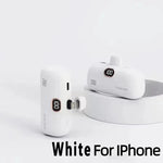 Mini Portable Power Bank 30000mah Capsule Mobile Power Supply Emergency External Battery Fast Charger For Type-c Iphone 2025
