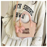 2025 New Designers' Bags - Popular Knitted Bags for Ladies, Casual and Versatile Beach Carry-Along Handbags and Tote Bags