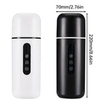 420ml Portable Car Heating Cup Electric Kettle 304 LED Smart Temperature Control Warmer Stirring Cup Heating Bottle Mixing Cup