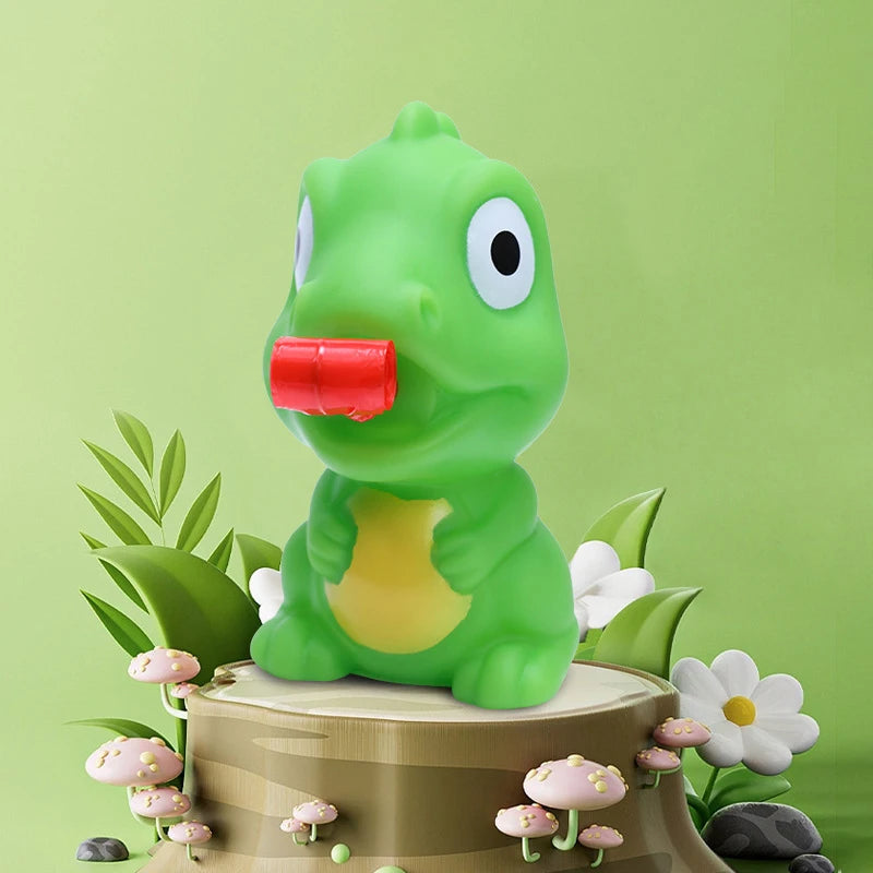 Pinch Frog Dinosaur Sticking Tongue Out Toys Funny Sensory Stress Relief Fidget Toys Cat Toys School Gifts for Kids Children