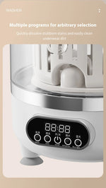 Portable Mini Washing Machine Automatic Washer Machine Clothes Cleaning Tool For Dormitories Travel Camping Hotel Apartment