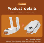 Intelligent Timer Shoe Dryer  Adjustable Dryer Quick Drying Deodorizing Sterilizing Shoe Dryer Household Shoe Warmer Heater