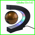 E2 LED World Map Globe Magnetic Levitation Floating Globe Antigravity Lamp Novelty Ball Light Birthday Home Room Decoration Gift