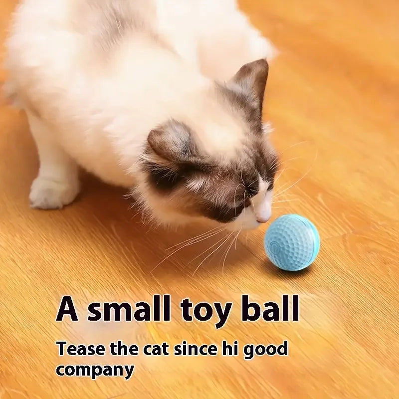Smart Cat Toys Balls Automatic Interactive Pet Electric Rolling Teaser USB Rechargeable Kitty Moving Bouncing ball Mouse Car toy