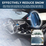 1-10pcs Car Window Glass Anti-ice Snow Remover Solar/USB Antifreeze Snow Removal Instrument Winter Deicing Device Car Defroster