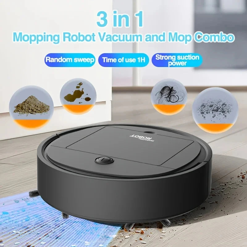 Xiaomi MIJIA 3-in-1 Smart Sweep Robot 4000pa Suction Power Fully Automatic Home Cleaning Machine USB Charge Smart Vacuum Cleaner