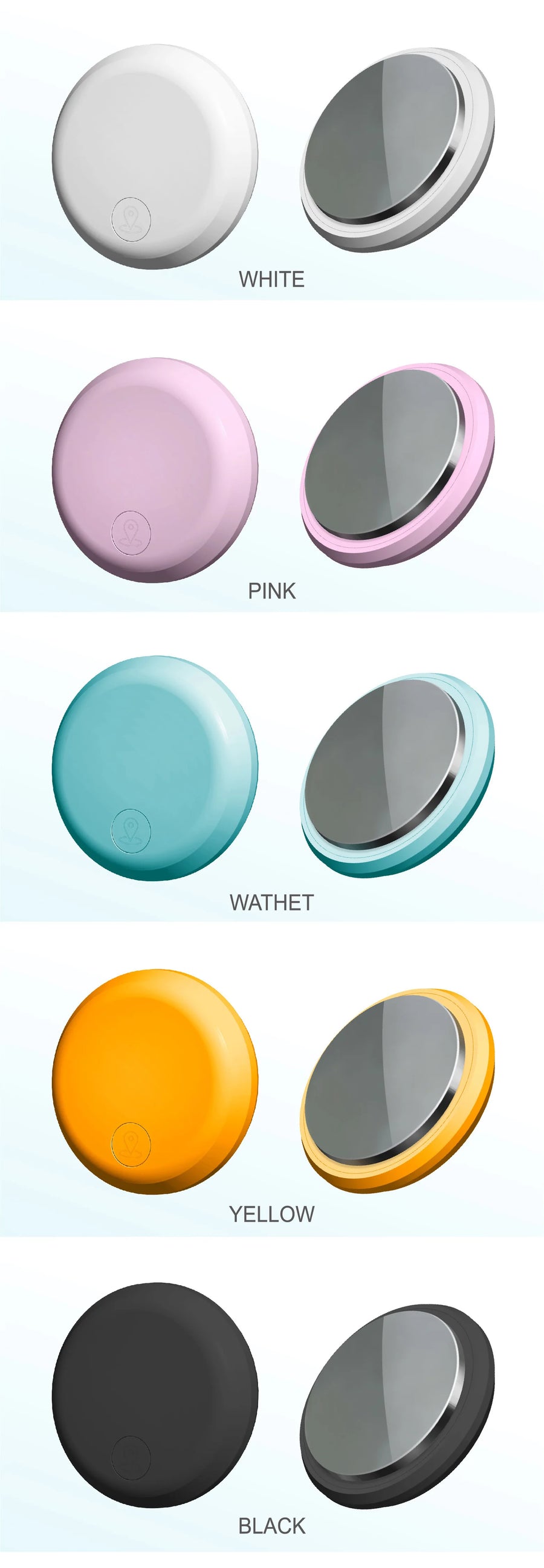 OPPO Smart Airtag Bluetooth 5.3 GPS Tracker Work with Android iOS System Air Tag Tracker Mini Locator Kids Bag Key Wall Finder