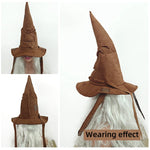 Halloween Witch Hat Cosplay Costume Hat Props Anime Game Film and Television Surrounding Branch School Magic Tree Hat