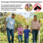 ‌Xiaomi Wearable Mosquito Repellent Unisex Wristband Physical & Ultrasonic Non-Chemical For Home & Outdoor Includes 2 Batteries