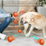 New Smart Pet Toy Ball Electric Interactive Game Automatic  Jumping Rolling Ball Rechargeable Moving Puppy Cat Entertainment Toy