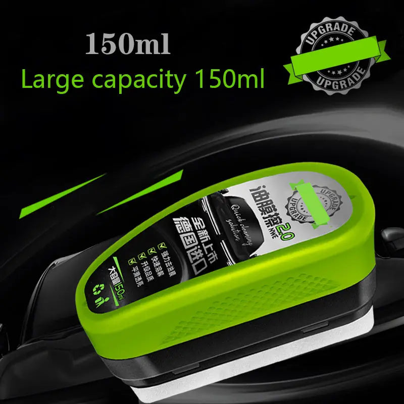 Window Cleaner Oil Film Brush Removal Cleaner Supplie Car Glass Oil Film Brush Glass Sponge Clean Glass Windshield Glass Scraper