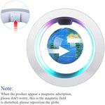 Russian 3 Inch Magnetic Globe Lamp with LED Light,Blue Magnetic Globe Floating for Kids Christmas New Year Gifts