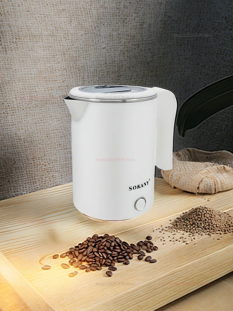 500ML Portable Travel Electric Kettle Tea Coffee Stainless Steel Water Boiler Pot For  Hotel Family Travel kitchen Smart kettle