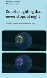 New Smart Pet Toy Ball Electric Interactive Game Automatic  Jumping Rolling Ball Rechargeable Moving Puppy Cat Entertainment Toy