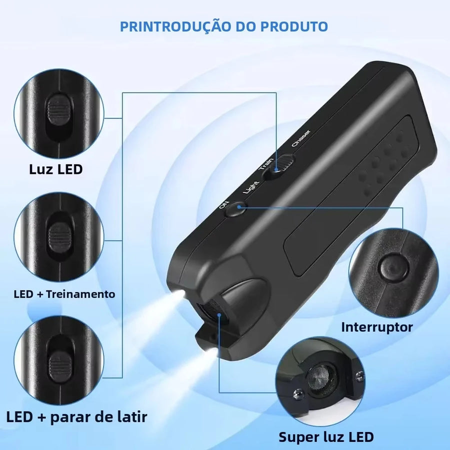 Pet Dog Repeller Anti Barking Stop Bark Training Device Trainer LED Ultrasonic Anti Barking Ultrasonic Without Battery
