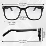 XIAOMI Anti Blue Light Smart Glasses UV Protection Photochromic Sunglasses Hands-Free Calls Audio Voice Assistant for Men Women