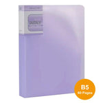Office Document Organizer Folder A5 Display Book Transparent PVC Bag Document Storage B5 Paper Folder For Documents