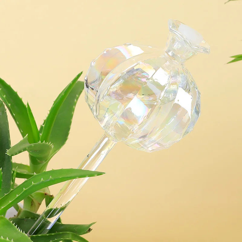 Glass Automatic Plant Watering Bulbs Shape Flower Plant Water Dripper Lightweight Houseplant Device Drip Irrigation System