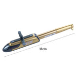 Airplane Shape Boy Exam Writing Tool Large Capacity Quick Dry Signature Pen School Supplies Ballpoint Pen Black Ink Gel Pen