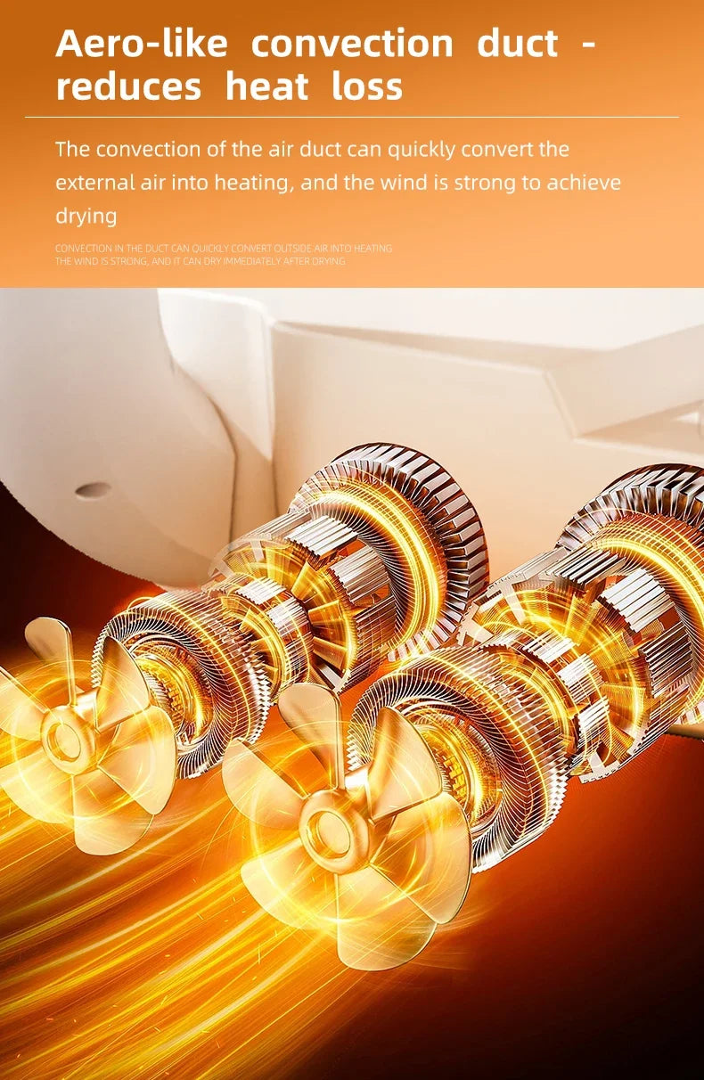 Intelligent Timer Shoe Dryer  Adjustable Dryer Quick Drying Deodorizing Sterilizing Shoe Dryer Household Shoe Warmer Heater