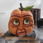 Home Halloween Atmosphere Fun Pumpkin Outdoor Decoration Ghost Party Pumpkin Six Monsters Resin Crafts Ugly Cute Ornaments New