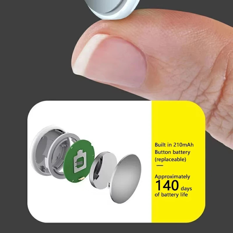 OPPO Smart Airtag Bluetooth 5.3 GPS Tracker Work with Android iOS System Air Tag Tracker Mini Locator Kids Bag Key Wall Finder