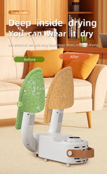 Intelligent Timer Shoe Dryer  Adjustable Dryer Quick Drying Deodorizing Sterilizing Shoe Dryer Household Shoe Warmer Heater