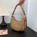 Classic Elegant Handbags For Ladies, Leather Tote Bag By Famous Designer, Women's Shoulder Bag Luxury Brand