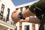 Trend Personality Novel U-Shaped Design Men Watch Creative Dial Rotating Pointer Fashion Watch Waterproof