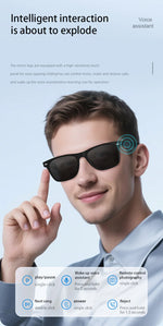 Xiaomi AI Intelligent Glasses Fashion Waterproof Multifunctional Bluetooth Call Playing Music Smart Sunglasses For Men & Woman