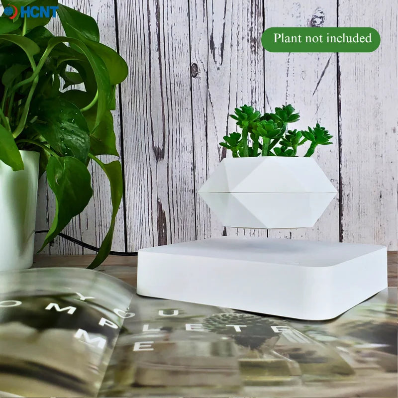 Levitating Air Bonsai Pot Rotation Flower Pot Planters Magnetic Floating Pot Potted Plant Flowers And Plants Home For Home Decor