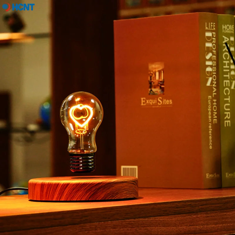 Magnetic Levitation Lamp Creativity Floating Glass LED Bulb Home Office Desk Decor Birthday Gift Table Novelty Night Light
