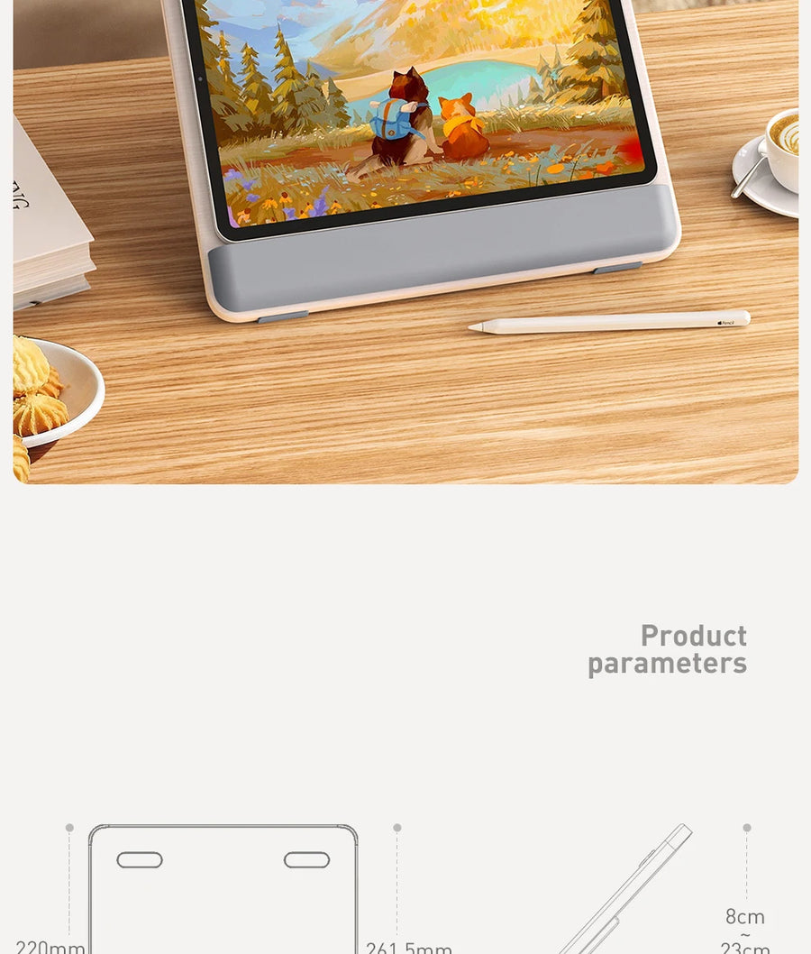 Painting Bracket Wooden Desktop Tablet Hand-painted Special Painting 12.9 Inch For IPad Pro Drawing Board Shelf Drawing Board