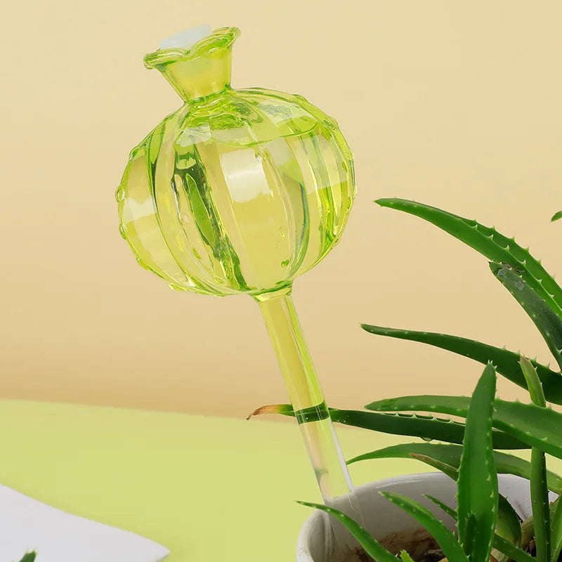Glass Automatic Plant Watering Bulbs Shape Flower Plant Water Dripper Lightweight Houseplant Device Drip Irrigation System