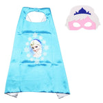 Disney Marvel Masquerade Mask Cape Cloak Anime Spider Man Batman Cloak Action Figure Marvel Toys Cosplay Child Xmas Party Gifts