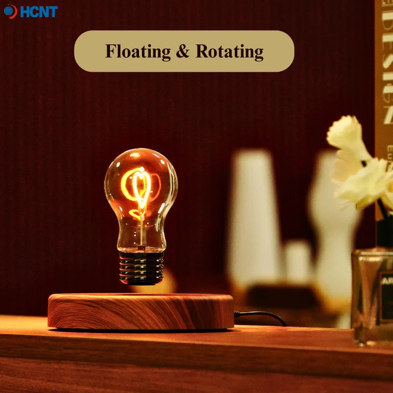 Magnetic Levitation Lamp Creativity Floating Glass LED Bulb Home Office Desk Decor Birthday Gift Table Novelty Night Light