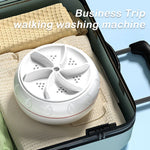 Portable Mini Washing Machine Ultrasonic Turbo Portable Washer with USB for Home Travel  Washing Machine Clean Socks and Dishes