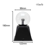 Magic Crystal Plasma Ball Lamp 3 4 5 6 8 Inch Electric Lamp Night Light Kids Gift Birthday Christmas Novelty Glass Plasma Lamp