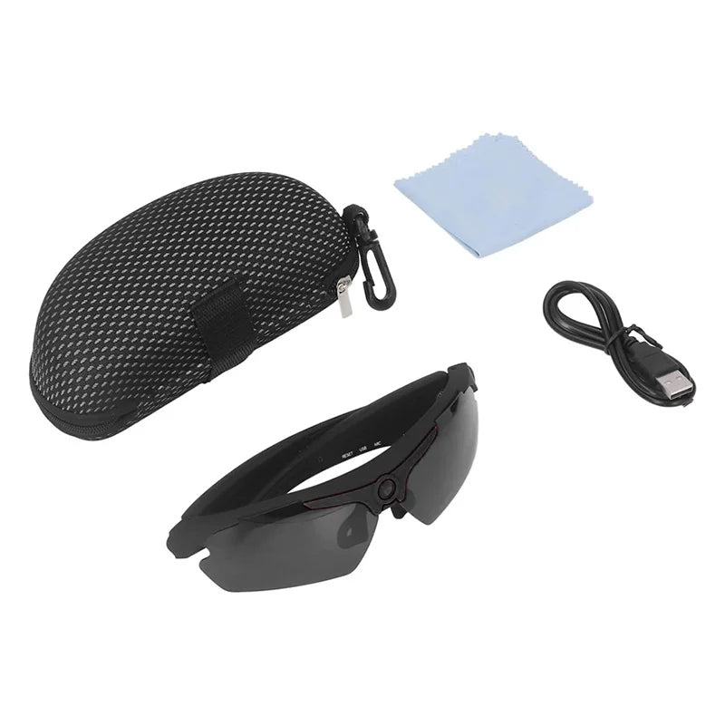 Xiaomi New Sunglasses With 1080p High-definition Mini Camera Smart Glasses Cycling Recorder Outdoor Sports Recording Goggles