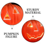1Pc Decorative Pumpkin Halloween Props Lantern Decor Pumpkin Decoration Pumpkin Light Outdoor Halloween Decorationsation