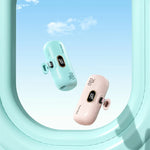 Mini Portable Power Bank 30000mah Capsule Mobile Power Supply Emergency External Battery Fast Charger For Type-c Iphone 2025