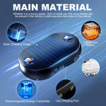 1-10pcs Car Window Glass Anti-ice Snow Remover Solar/USB Antifreeze Snow Removal Instrument Winter Deicing Device Car Defroster
