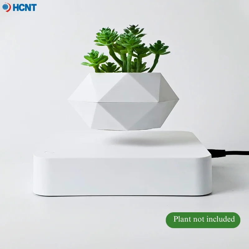 Levitating Air Bonsai Pot Rotation Flower Pot Planters Magnetic Floating Pot Potted Plant Flowers And Plants Home For Home Decor
