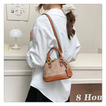 High-Quality Ladies Shoulder Bag, Stylish Leather Handbags For Women Featuring Famous Designer Elegant Details
