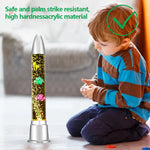 LED Bubble Tube Light Color Changing Artificial Fish Tank Lamp Fake Aquarium Lamp for Home Desk Bedroom