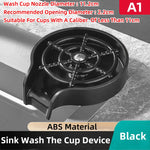Kitchen Sink Glass Rinser Faucet Cup Rinser for Kitchen Sinks Bottle Washer Kitchen Sink Accessories Stainless Steel